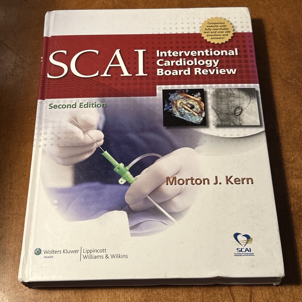 SCAI Interventional Cardiology Board Review Morton J Kern Second Edition Book
